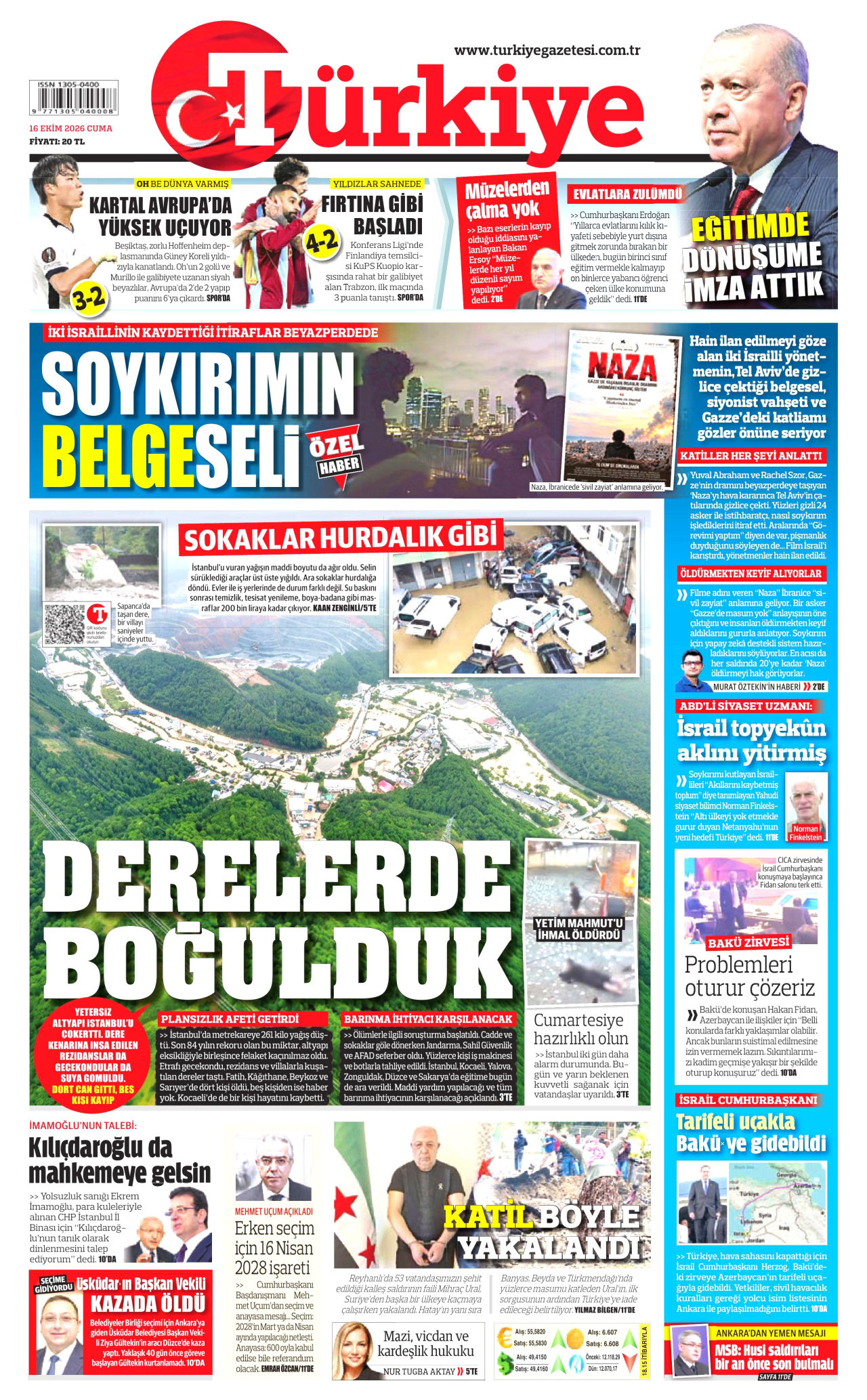 Türkiye Gazetesi Gazetesi gazetesi manşeti